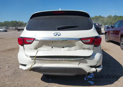 2017 Infiniti Qx60 from USA, damaged, VIN 5N1DL0MM2HC541613